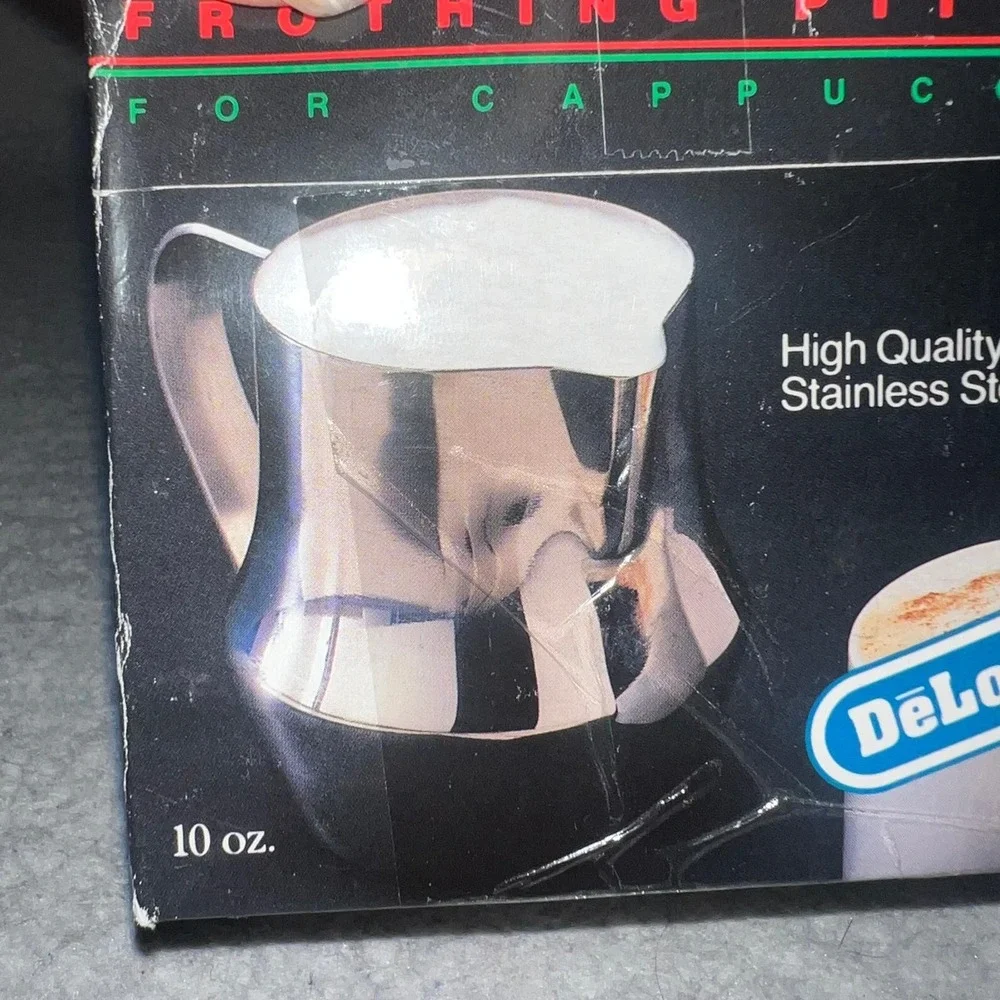 Delonghi espresso frothing